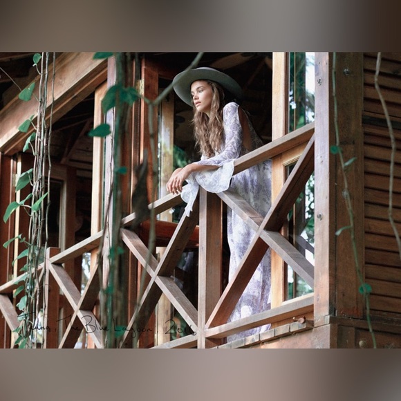 The Jetset Diaries Purple Floral Infinity Maxi Dress - Picture 3 of 4